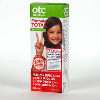 OTC Antipiojos - Spray Antipiojos Fórmula Total - Sin Insecticidas