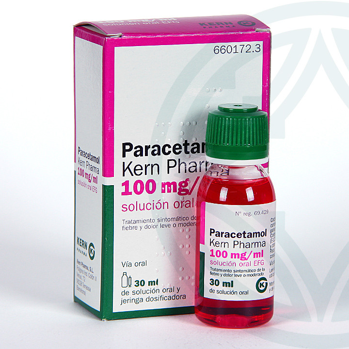 Cima ::. Ficha Tecnica Paracetamol Kern Pharma 100 Mg/Ml Solucion Oral Efg