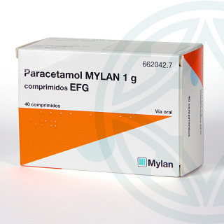 Paracetamol Mylan EFG 1 g 40 comprimidos