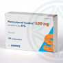 Paracetamol Sandoz EFG 650 mg 20 comprimidos