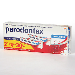 Parodontax Extra Fresh Pasta Dentífrica con Fluor 75 ml Pack Duplo