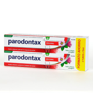 Parodontax Pasta Dentífrica Original con Fluor 75 ml Pack Duplo