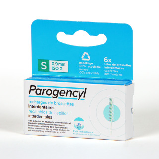 Parogencyl Cepillo Interdental Recambio 6 unidades S