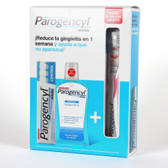 Parogencyl Encías pasta 125 ml + Colutorio 500 ml + Cepillo Pack regalo