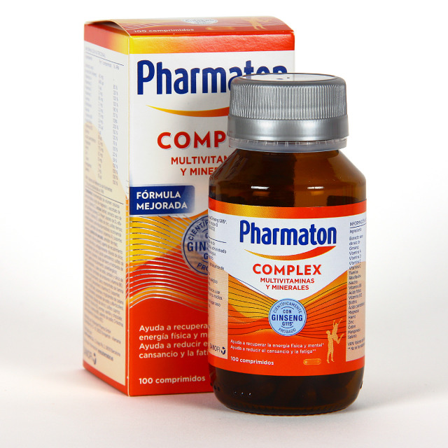 Pharmaton Complex 66+34 Comprimidos Pack Ahorro Farmacia Jiménez