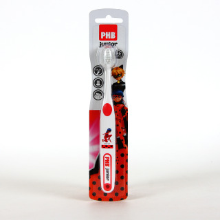 PHB Junior Cepillo Lady Bug y Cat Noir