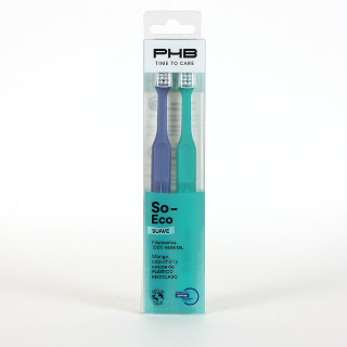 PHB Time To Care So-Eco Cepillo Suave Pack Duplo