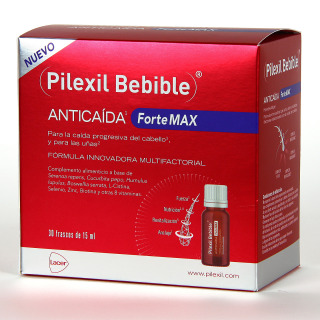 Pilexil Anticaída Forte MAX 30 frascos de 15ml