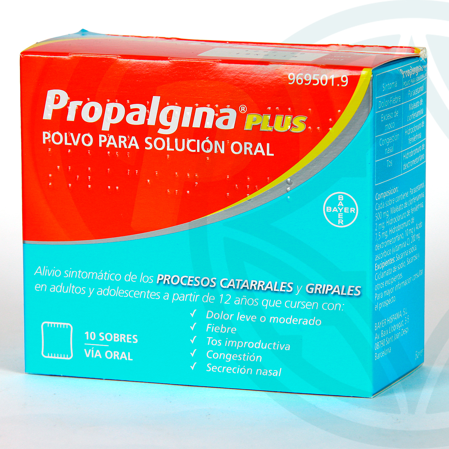 Propalgina Plus 10 sobres | Antigripal | Farmacia Jiménez