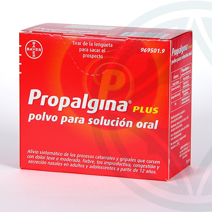 Propalgina Plus 10 sobres | Antigripal | Farmacia Jiménez