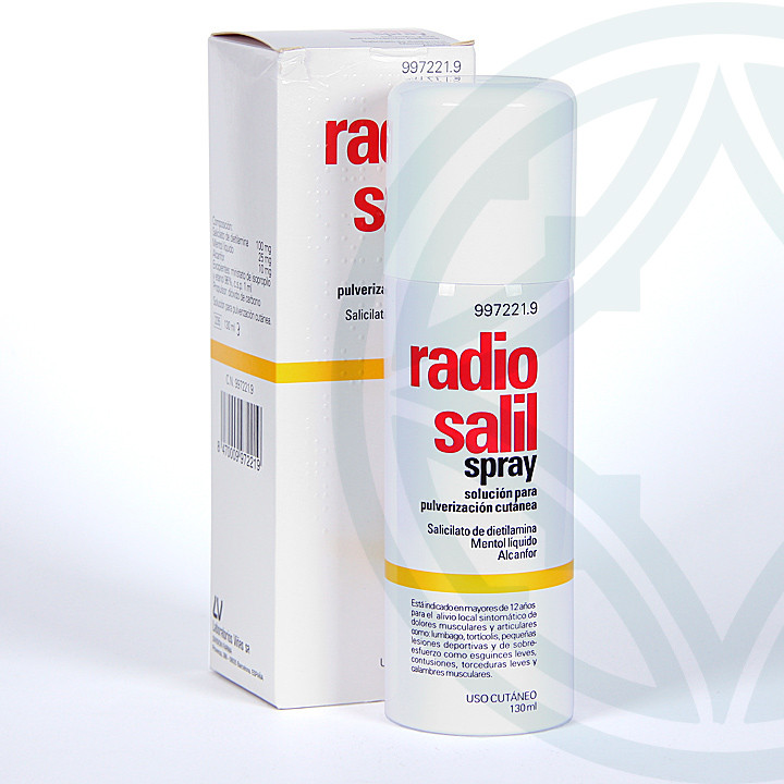 Radio Salil spray 130 ml Farmacia Jiménez