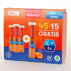 Redoxon Extra Defensas PACK 45+15 comprimidos efervescentes