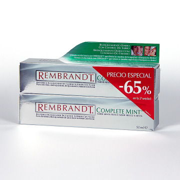 Rembrandt Complete Mint Pasta blanqueadora Duplo 50 ml 50 ml ...