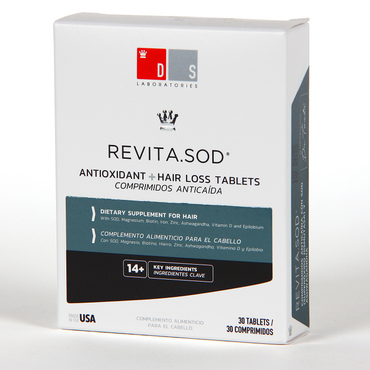 Revita Sod Ds Laboratories 30 Comprimidos Anticaída Farmacia Jiménez