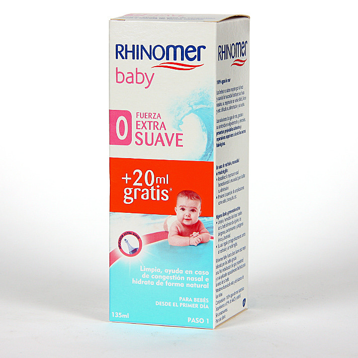Rhinomer Baby Spray nasal Fuerza extrasuave 115 ml Farmacia Jiménez