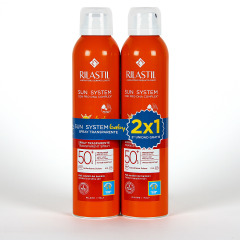 Rilastil Sun System Baby Transparent Spray SPF50+ 200 ml Pack Duplo