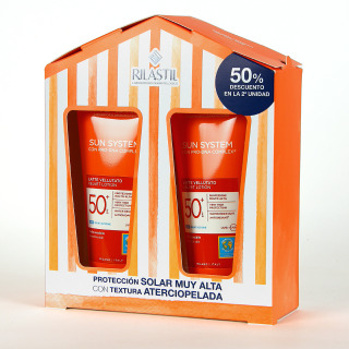 Rilastil Sun System PACK Duplo Leche Velluto SPF50+ 200ml