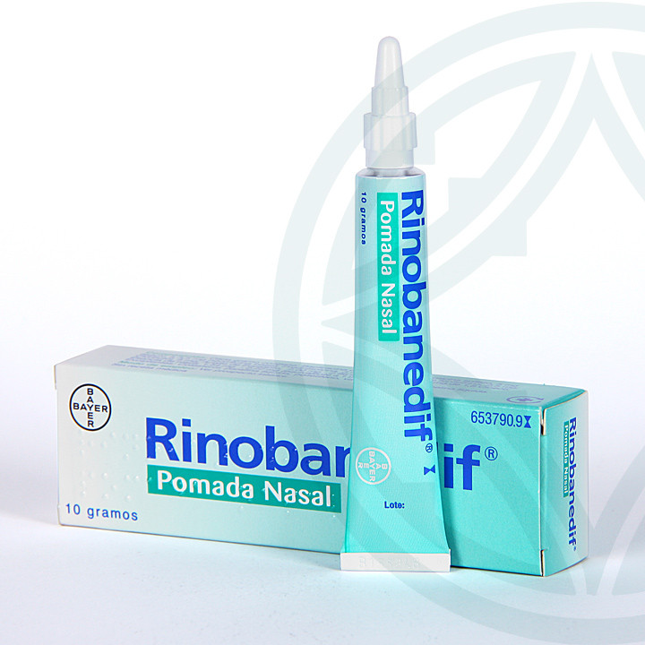 Rinobanedif Pomada nasal g Congestión Heridas Farmacia Jiménez