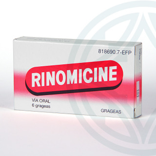 Rinomicine Grageas 6 grageas