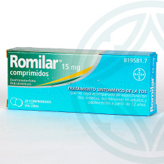 Romilar 15 mg 20 comprimidos