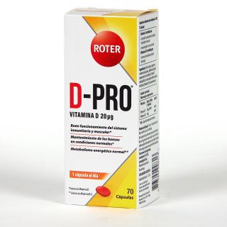 Roter D-Pro Vitamina D 70 cápsulas