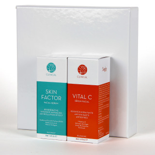 Segle Clinical Skin Factor Serum 30 ml + Vital C Serum 30 ml Pack Regalo