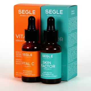 SEGLE Skin Factor Serum 30 ml + Vital C Serum 30 ml PACK 25% Descuento