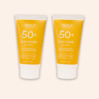 SEGLE PACK Duplo Crema Solar Facial SPF50+ 20% Descuento