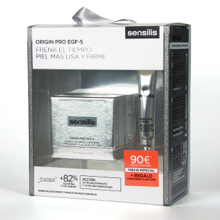 Sensilis Origin Pro EGF-5 Crema 50 ml + Contorno de ojos 15 ml Pack Regalo