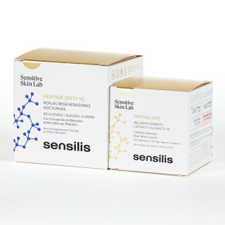 Sensilis Peptide Reti-V Perlas Regeneradoras Nocturnas 50 ml PACK Peptide AR Bálsamo 25 ml Regalo