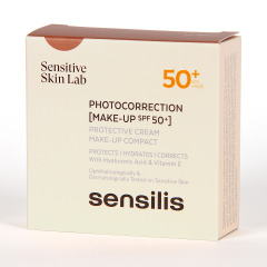 Sensilis Photocorrection Maquillaje Compacto SPF 50+ Tono 03 Bronze