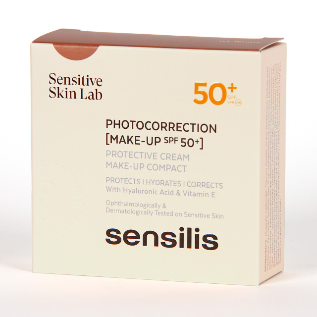 Base de Maquillage Crémeuse Sensilis PHOTOCORRECTION [MAKE UP] Nº 03 Spf 50+ 10 g