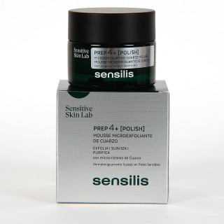 Sensilis Prep4+ Polish Mousse Microexfoliante de Cuarzo 40 ml