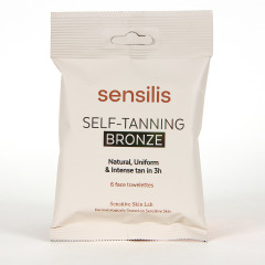 Sensilis Self-Tanning Bronze 6 Toallitas