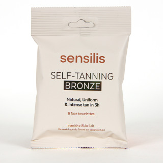 Sensilis Self-Tanning Bronze 6 Toallitas