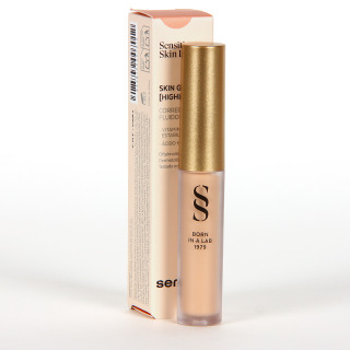 Sensilis Skin Glow Highlighter Corrector Fluido 02 Sand 4,5 ml