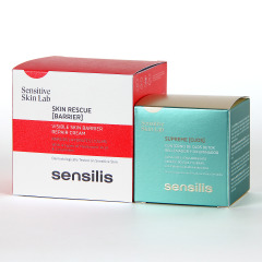 Sensilis Skin Rescue Barrier 50ml PACK Supreme Contorno de ojos 15 ml de Regalo