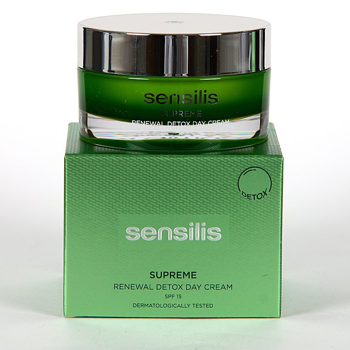 SENSILIS SUPREME RENEWAL DETOX Crème Jour Spf 15 50ml main image 0