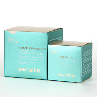 Sensilis Supreme Crema Noche 50 ml Pack Supreme Contorno de Regalo