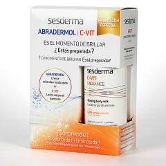 Sesderma Abradermol Crema Microdermoabrasion + C-vit Leche Corporal Pack Regalo