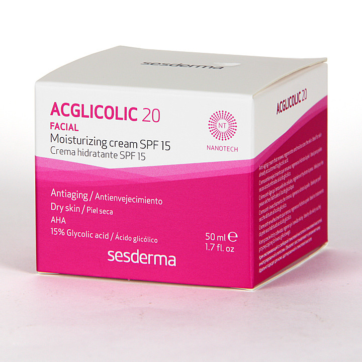 Sesderma Acglicolic 20 Crema Hidratante SPF15 50 Ml Farmacia Jim nez