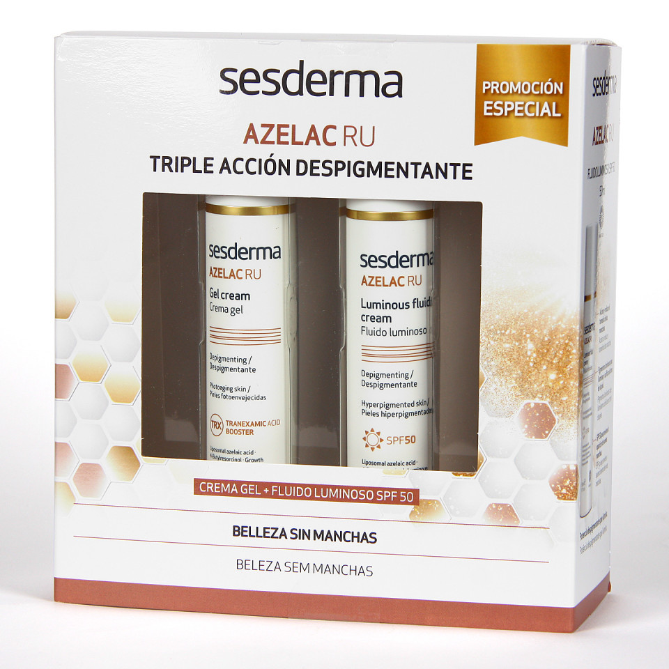 Sesderma Azelac Ru Fluido Luminoso SPF50 50 ml + Sesderma Azelac RU ...