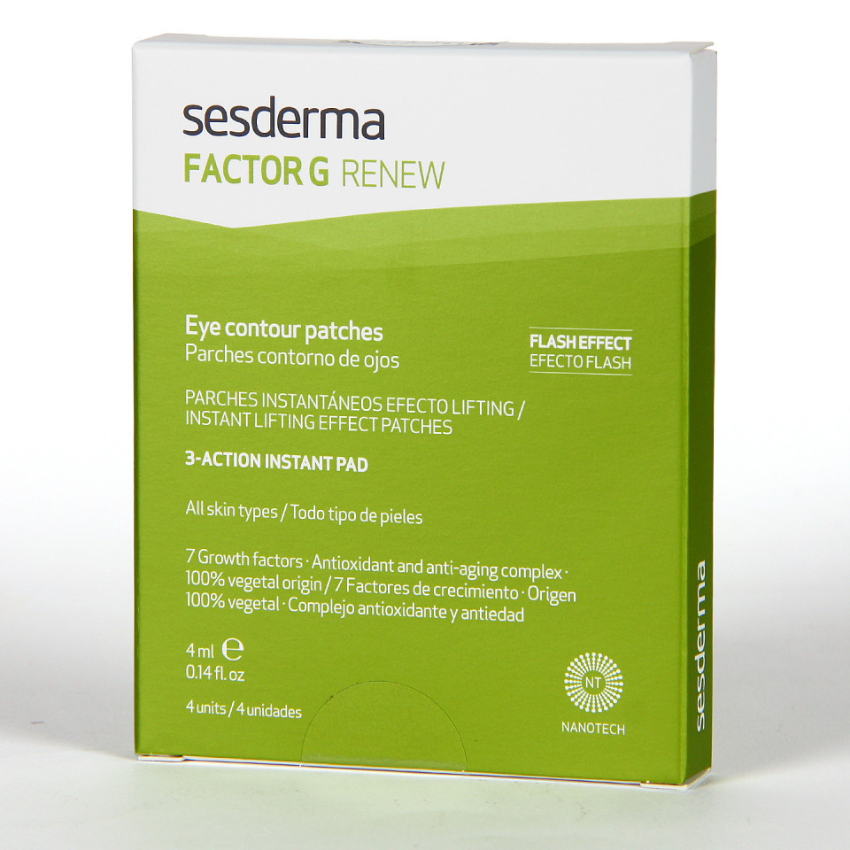 Sesderma Factor G Renew Parches Contorno De Ojos 4 Unidades Farmacia Jiménez