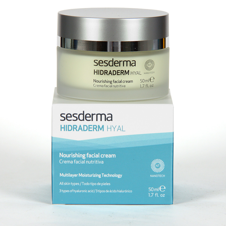 Sesderma Hidraderm Hyal Crema Facial Nutritiva 50 ml | Farmacia Jiménez