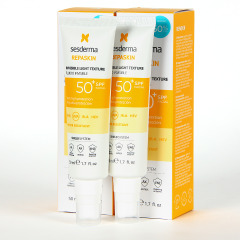 Sesderma PACK Duplo Repaskin Fluido Invisible SPF50+ 50 ml 50% Descuento Segunda Unidad