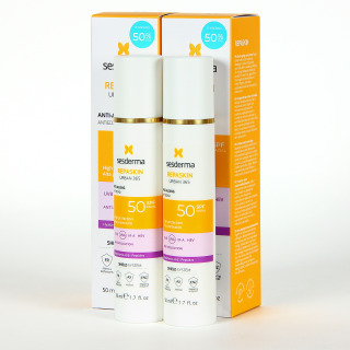 Sesderma PACK Duplo Repaskin Urban 365 Antiedad SPF50 50 ml 50% Descuento Segundad Unidad