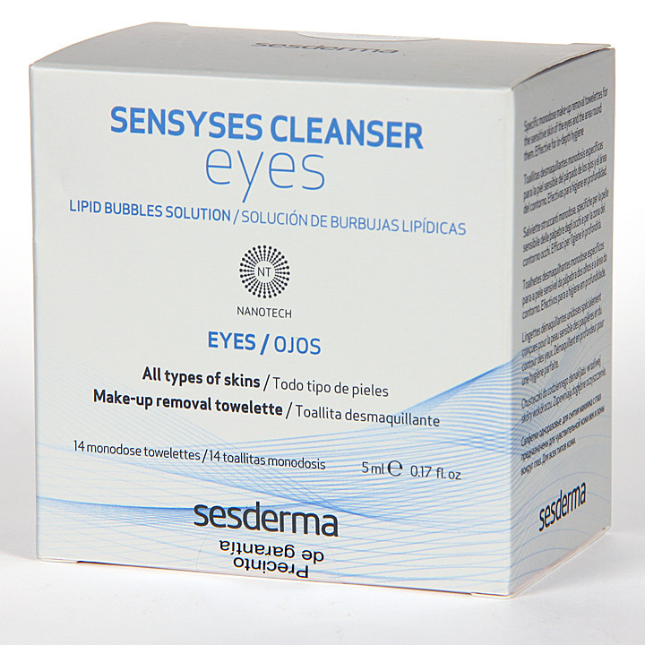 Sesderma Sensyses Cleanser Eyes Toallitas 14 Monodosis Farmacia Jiménez