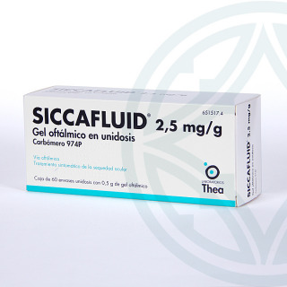 Siccafluid gel oftálmico 60 monodosis 0,5 g