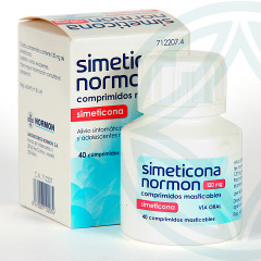 Simeticona Normon 40 mg 100 comprimidos