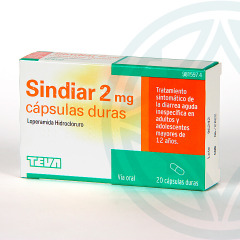 Sindiar 2 mg 20 cápsulas